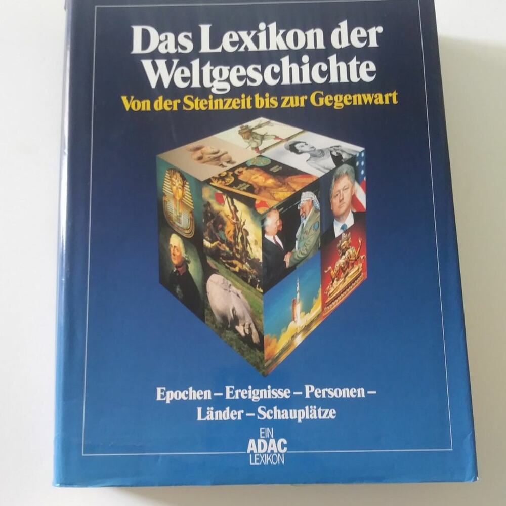Das Lexikon der Weltgeschichte HC DJ The Encyclopedia of World History German